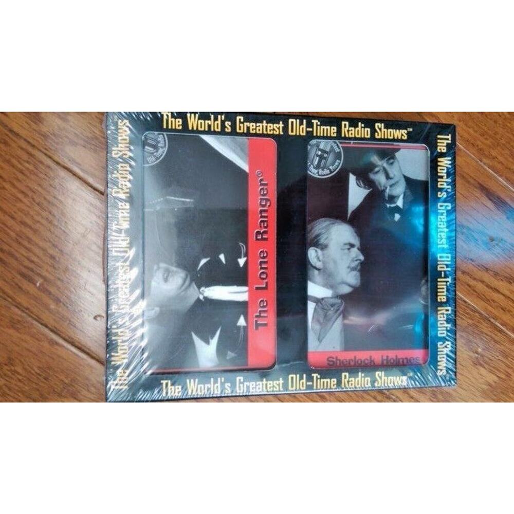 The Lone Ranger The World's Greatest Old-Time Radio Shows 2 Audio Tapes - New
